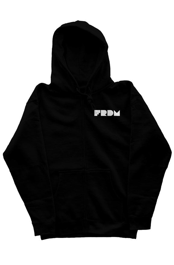 Thick Block zip hoody